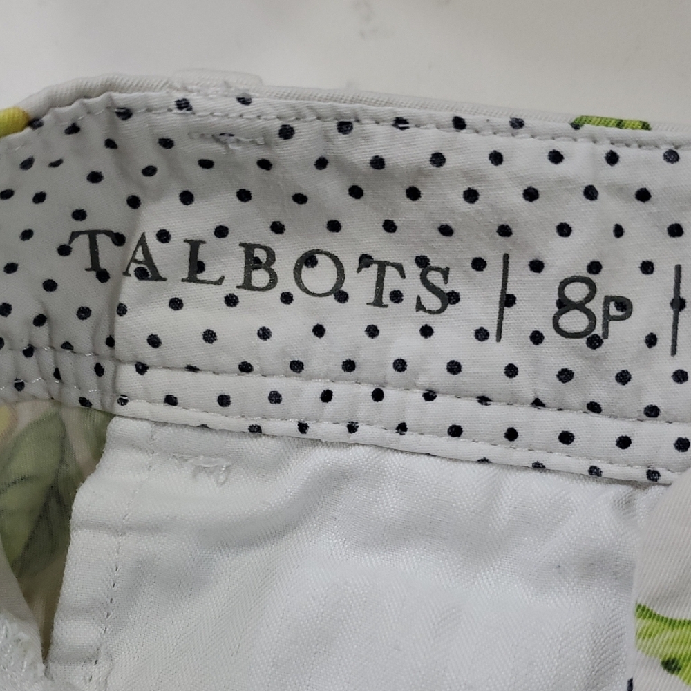 Talbots Summer White Lemon Shorts - Picture 2 of 5